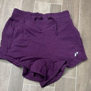 Women's Athletic Purple Shorts